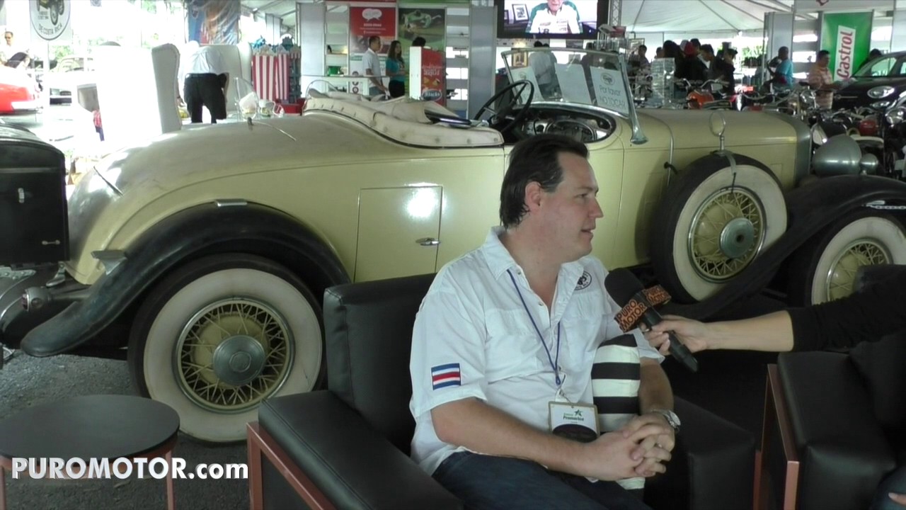 Diego Rodríguez Expo Auto Antiguo Ave Escazú