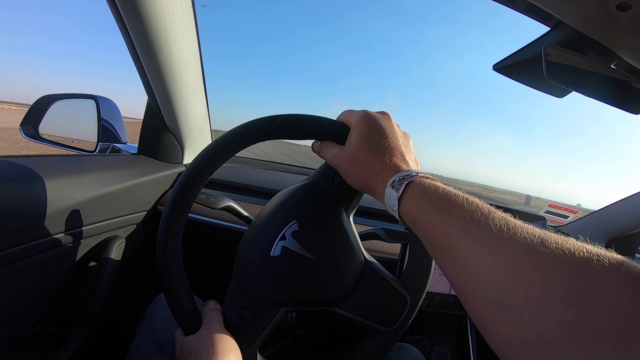 Global Time Attack Tesla Model 3 Perf - Track Mode!