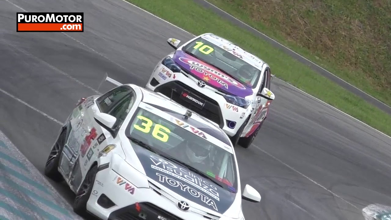 ANDRES BRUNA POLE POSITION CALIFICACION YARIS CUP