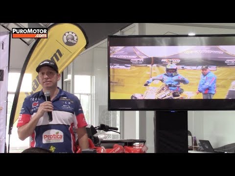 Conferencia de prensa Christian Massey, primer tico en el Rally Dakar