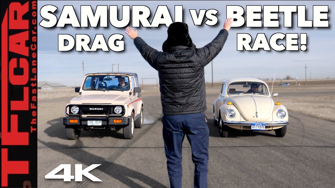 Suzuki Samurai vs VW Beetle Drag Race: The Winner is Obvious! | Beetle Diaries Ep. 12