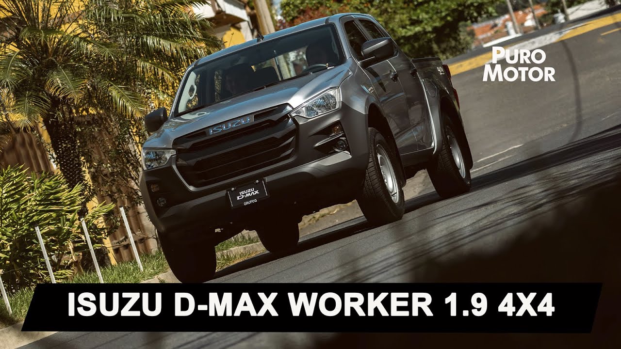 ISUZU D-MAX WORKER DOBLE CABINA 4X4 MOTOR 1.9 / TEST DRIVE