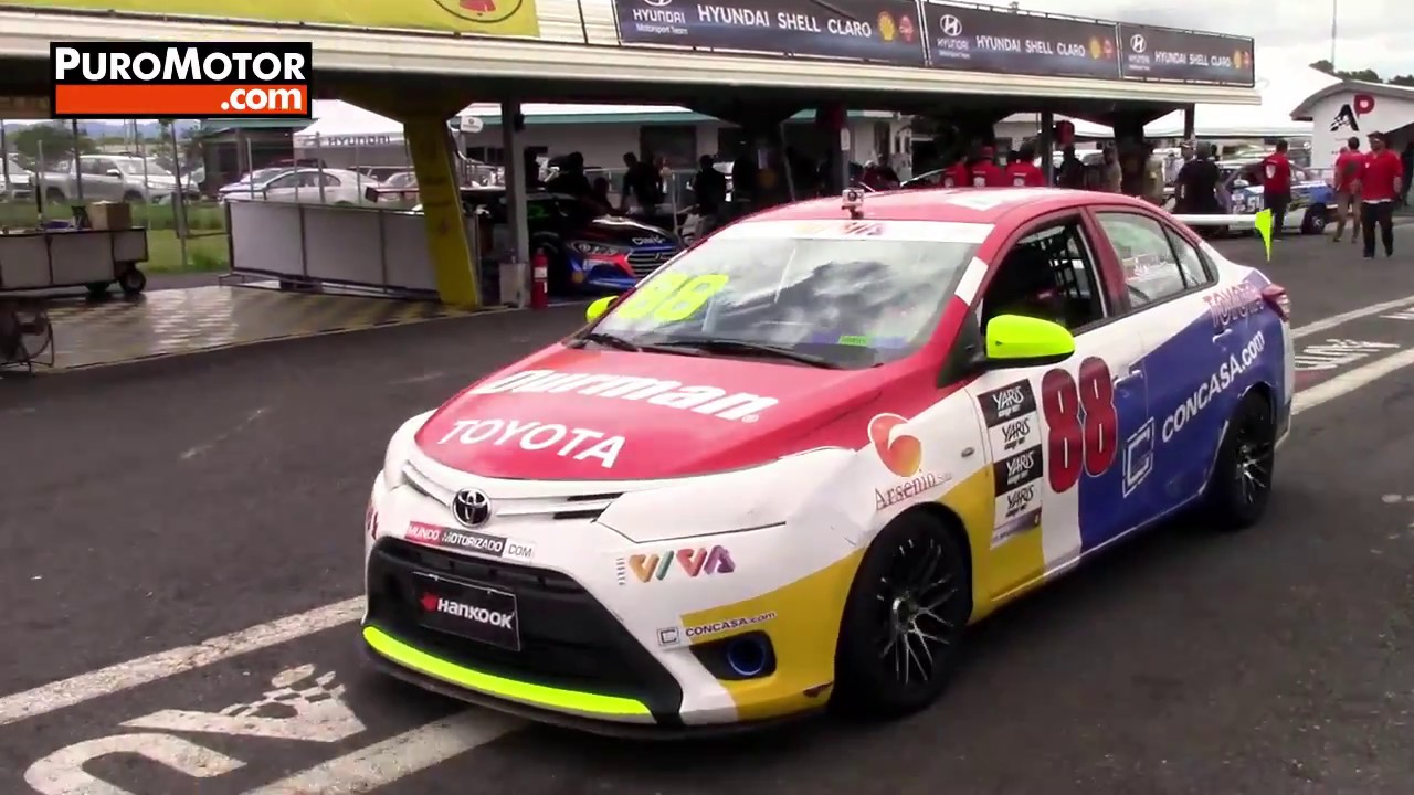 Copa Hankook, Oswaldo Salazar tercer lugar Yaris Cup