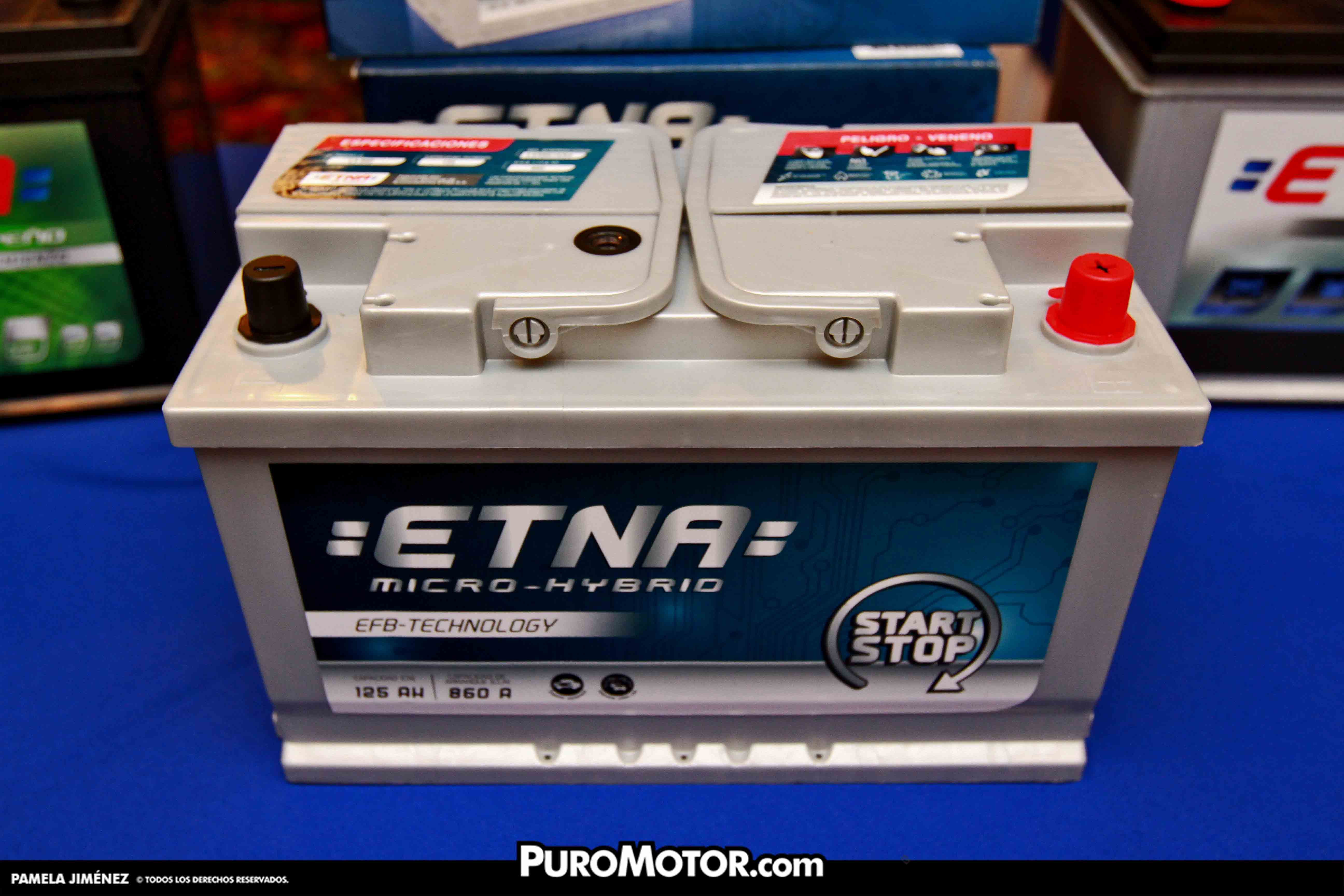 Batería para Carros Etna L4 860 START STOP 58515/94R - Todo Baterías Perú, Instalación de Baterías a domicilio